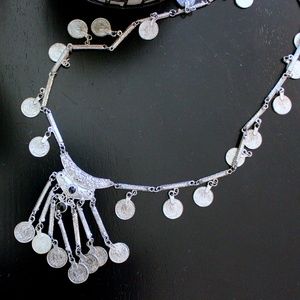 Long Traditional Kuchi Coin Necklace